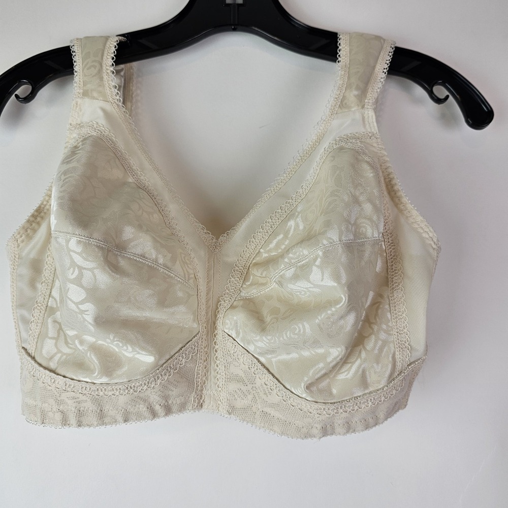 Playtex 18 Hour Bra 36D Ultimate Shoulder Comfort Unpadded Wire Free 4693